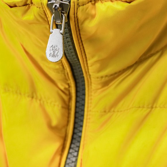 Brunello Cucinelli Yellow Puffer Vest - Picture 9 of 16